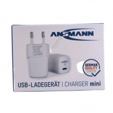 Ansmann 10010133 Сетевой USB-адаптер - HC130PD mini 1001-0133 gan mini charge usb-c 30W/3A