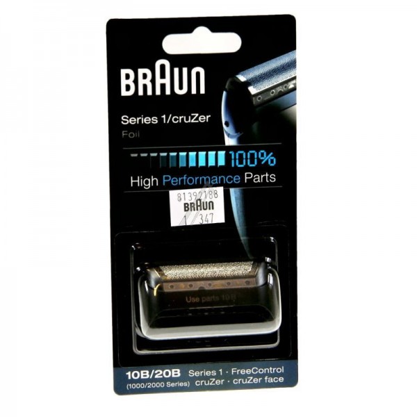 Бритвенная головка Braun 81392188 - бритвенная головка 10B (без лезвия), 10 b (серия 1000) черная