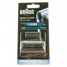 Бритвенная головка Braun 81387932 - комбинированный комплект 10B, 10B (серия 1 freecontrol), черный