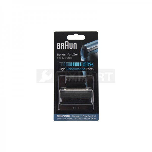 Бритвенная головка Braun 81387932 - комбинированный комплект 10B, 10B (серия 1 freecontrol), черный