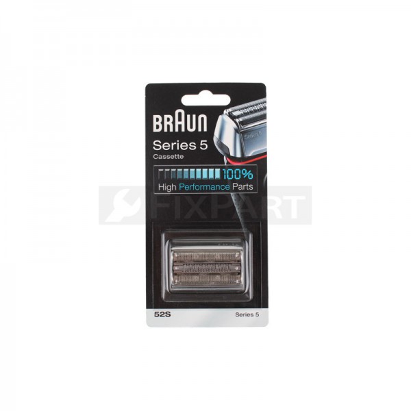 Бритва с лезвиями Braun 81384830 - кассета 52S серия 5 серебро 52S
