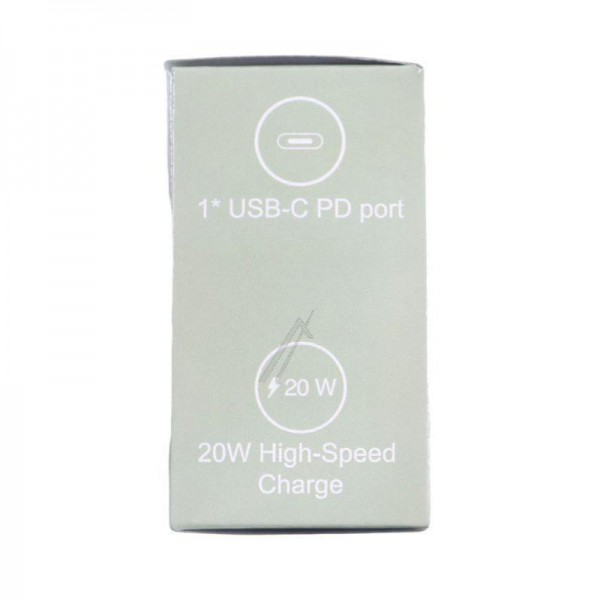 Дорожное зарядное устройство Minwa MWPD20ASU - блок питания USB-C mw PD20ASU 20 Вт с подачей питания и быстрой зарядкой