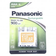Микроэлементная батарея Panasonic HHR-4XXE 1,2 В — LR03 hhr-4XXE/4BC, готовая к использованию аккумуляторная батарея типоразмера 900 мАч — 4 шт. в упаковке