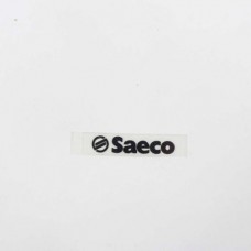 421944049211 Saeco Наклейка с надписью Saeco Smrg Met.