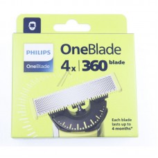 Бритвенная головка Philips QP44050 — сменное лезвие QP440/50 с одним лезвием на 360°, 4 шт.