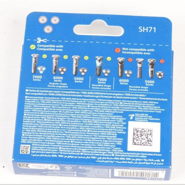 Бритвенная головка Philips SH71/50 - бритвенная головка для Philips серий 5000 и 7000