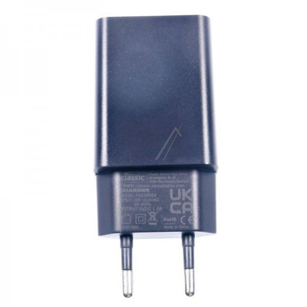 Сетевой USB-адаптер для мобильного телефона Samsung - Classic PSE50389 EU - USB зарядное устройство/блок питания 5В, 1,0А с 1 USB-портом 1А, 5Вт